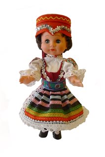 Plastová bábika - Ždiar 30 cm